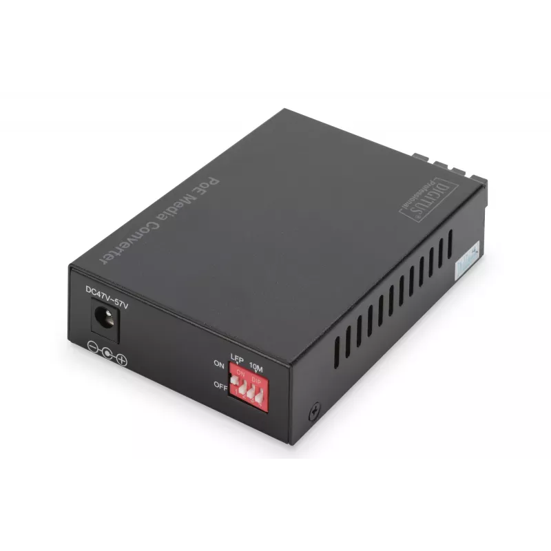 Digitus Gigabit PoE-meediumimuundur, RJ45 / SC, MM, PSE