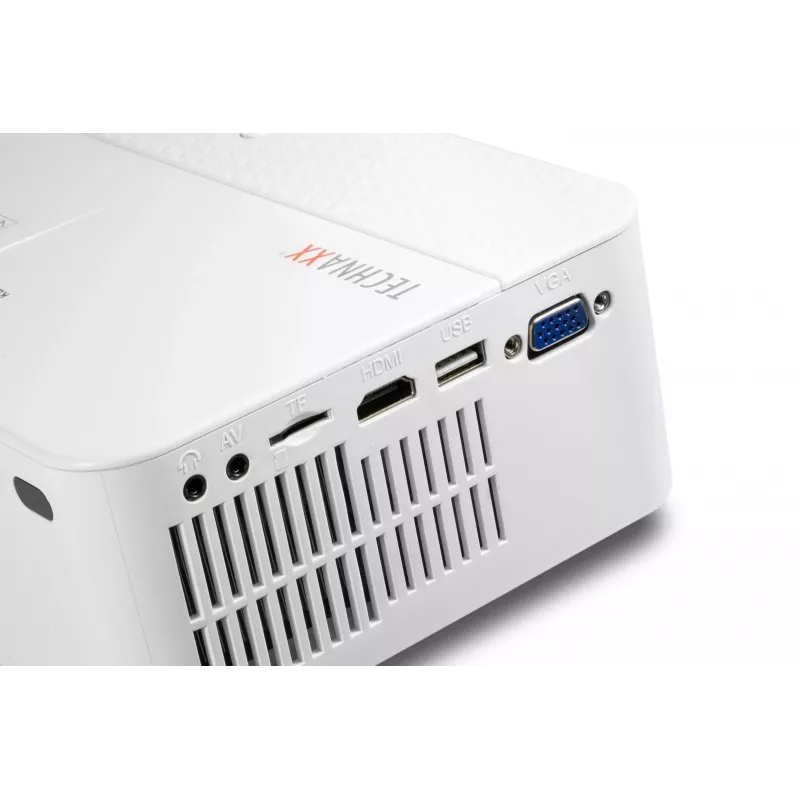 Technaxx TX-113 Standard Throw Projektor 1800 ANSI luumenit LED 800x480 Valge