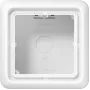 Seinale paigaldatav pistikupesa JUNG CD 581 A WW, valge, duroplastkestaga, 85×85×47 mm