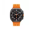 Samsung Galaxy Watch Ultra 3,81 cm (1,5 tolli) AMOLED 47 mm digitaalne 480 x 480 pikslit puuteekraan 4G hall, titaan Wi-Fi GPS (satelliit)
