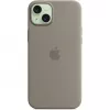 Silikoonümbris Apple iPhone 15 Plus MagSafe Clay kate