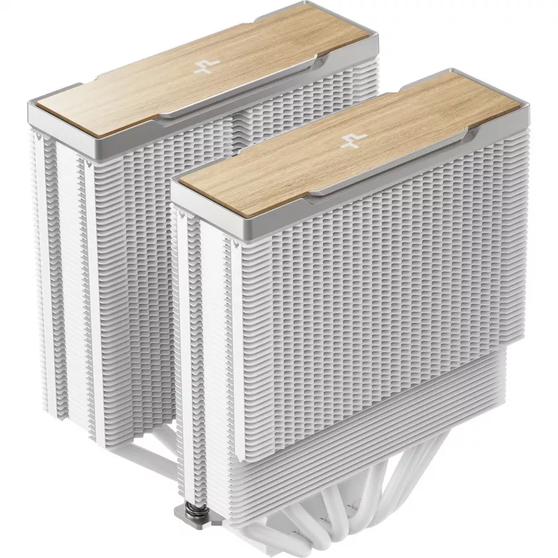 DeepCool AK620 G2 WH protsessori õhkjahuti, 120 mm ventilaator, toetab LGA1700/1200/115x ja AM4/AM5, valge