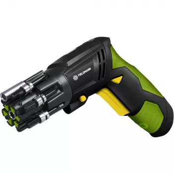 Juhtmeta kruvikeeraja Fieldmann FDS10102A — 3,6 V Li‑Ion, 1300 mAh, 180 p/min, 4 Nm, 6 pöördemomendi taset, LED