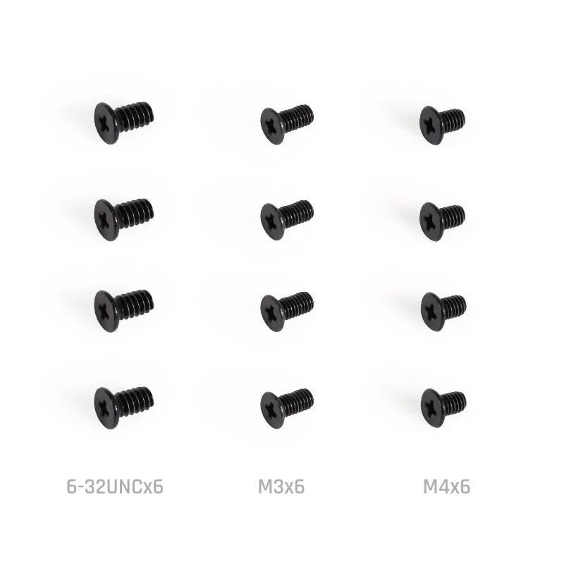 Kinnituskomplekt Alphacool 15725 Must Roostevaba teras 25mm 10g