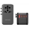 Laadija Vention FJGB0 100W GaN, 3× USB-C ja 1× USB-A, must
