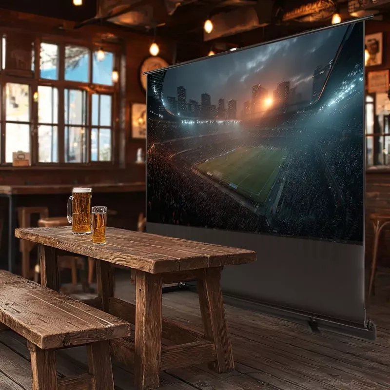 Portable projection screen MACLEAN MC-964 100-inch 16:9