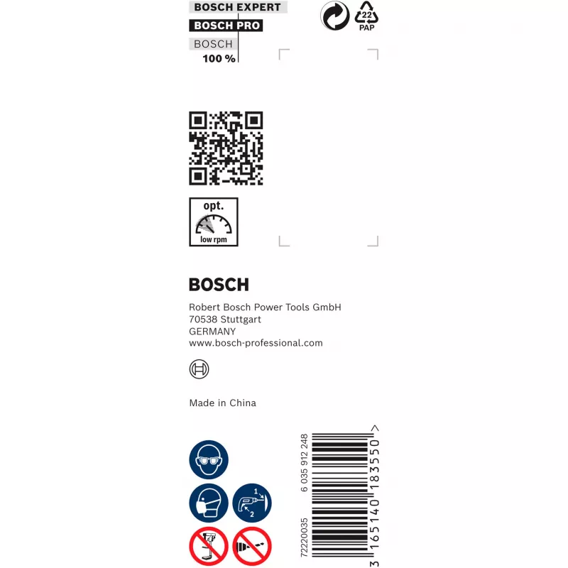 Auger Drill Bit Bosch PRO Wood 2 cm Diameter 1 pc