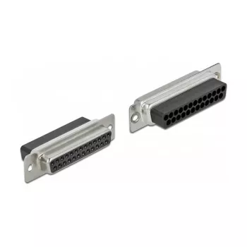 D-Sub 25 kontaktiga pressitav emane 2 x RJ45 emasele adapter DeLOCK 66834