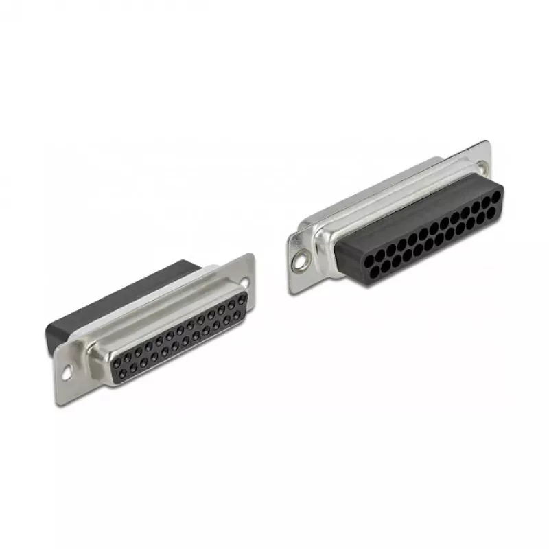 D-Sub 25 kontaktiga pressitav emane 2 x RJ45 emasele adapter DeLOCK 66834