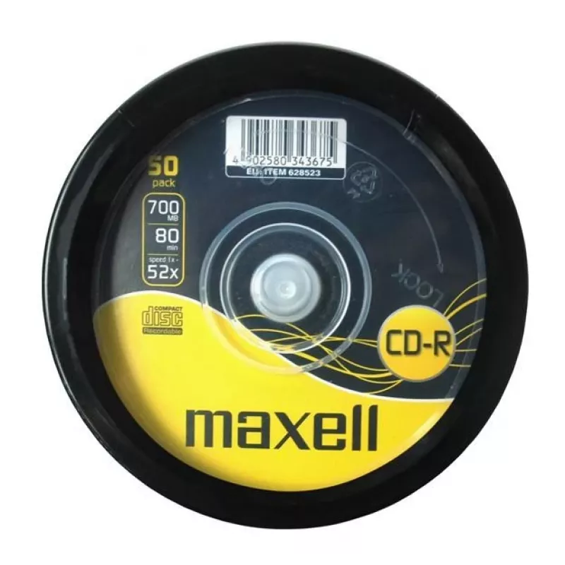 Maxell MAX27051 tühi CD CD-R 700 MB 52x 50 tk