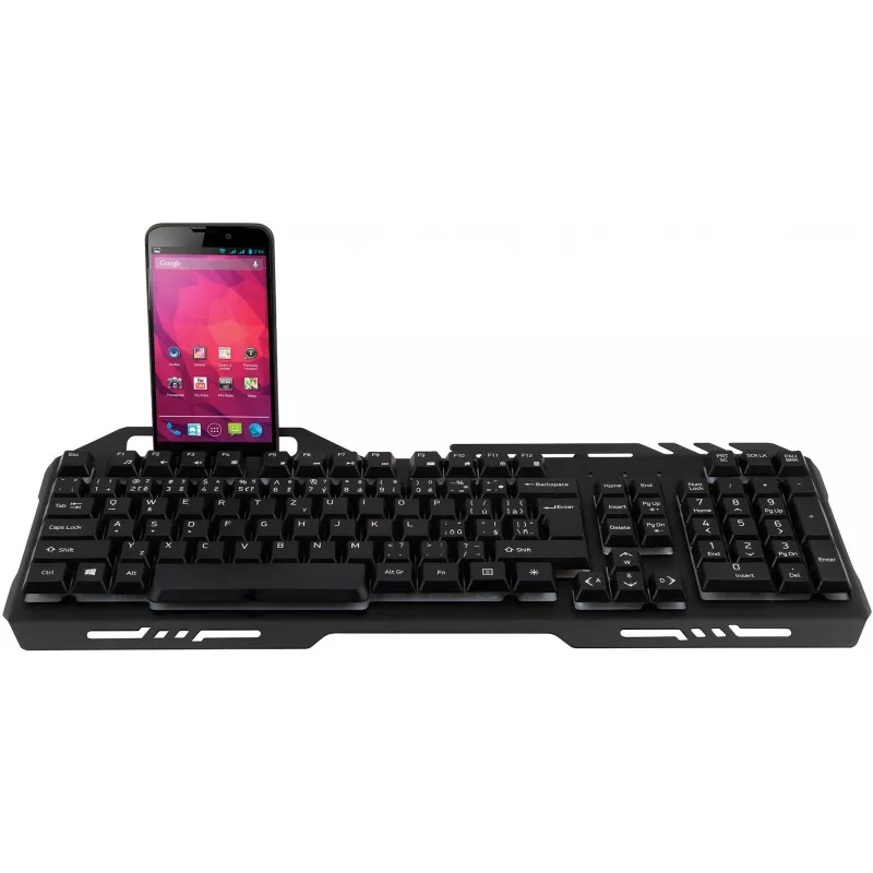 Klaviatuur YKB 3200 SHADOW metal, LED