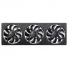 Jonsbo ZA-360 pööratud labadega ventilaator, 360 mm, PWM, ARGB, must
