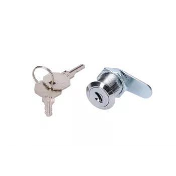 Ukse lukk Extralink ROUND LOCK FOR CABINETS, ümmargune kapiukse lukk, hõbedane
