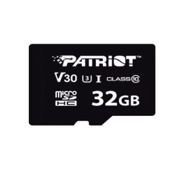 Mälukaart PATRIOT VX Series 32GB MicroSDXC V30 Class 10 UHS-I U3 4K UHD (PSF32GVX31MCH)