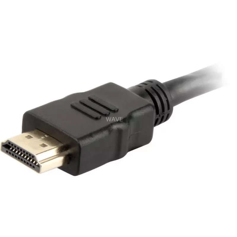 Sharkoon HDMI Premium Cable - HDMI-Kabel - HDMI männlich zu HDMI männlich