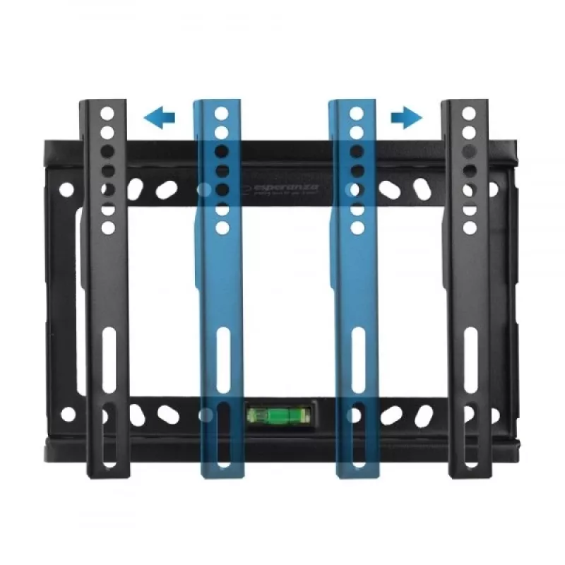 TV seinakinnitus Esperanza PERSES 35,6–127 cm (14-tolline–50-tolline) ekraanidele, VESA 75x75–200x200, max 25 kg, must