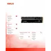 SSD-draiv Lexar NM620 1TB NVMe M.2 2280, 3300/3000MB/s