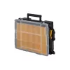 Väikeste osade kast Stanley Sortmaster Multilevel Organizer Must Läbipaistev 400x420x315 mm