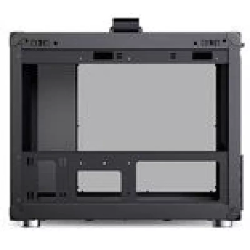 Jonsbo C6 MAX arvutikorpus, mini korpus, Micro-ATX, karastatud klaas - must