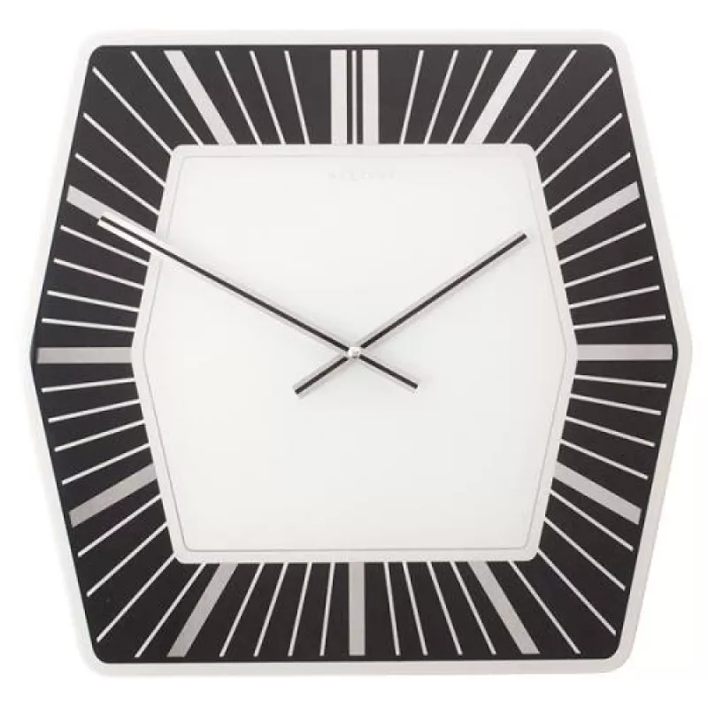 NeXtime kell 8128zw Hexagon, 43x43 cm, sein, valge