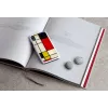 Nutitelefoni ümbris iKins iPhone XR Mondrian Valge — kaitsev kõva tagakaas