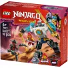 LEGO NINJAGO komplekt 71827 Zane'i lahingülikonna mech, 92 detaili, 2 minifiguuri, kõrgus 100 mm, vanus 6+