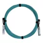 Kiudoptiline/AOC kaabel UBIQUITI UACC-AOC-SFP10-5M SFP+ - SFP+, 10 Gbit/s, 5 m, 850 nm, PVC kest, akvamariin