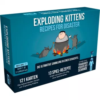 Exploding Kittens - Recipes for Disaster, kaardimäng