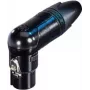 NEUTRIK XLR-pistikupesa, nurga all, kontaktide arv: 4, must NC4FRX-B 1 tk (NC4FRX-B)