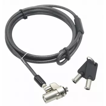 Kaabellukk DICOTA D31540 Must 2 m