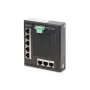 Digitus 8 pordiga Gigabit Ethernet võrgulüliti, lame, tööstuslik, haldamata