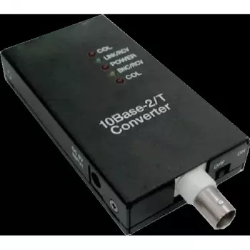 Meediumimuundur ALLNET ALL0500v3 10BASE-T (RJ45) jaoks 10BASE-2 (BNC) jaoks