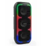 Kaasaskantav stereokõlar SQUEAK SQ1009 — Bluetooth 5.3, 45W RMS, 10 h aku, FM, USB, AUX, LED, 1800 mAh, must