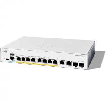 Hallatav kommutaator Cisco Catalyst 1300-8P-E-2G 8 porti GE PoE