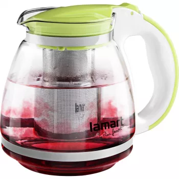 Infuser Glass Lamart LT7028 roheline läbipaistev 13 cm läbimõõt 155 mm kõrgus