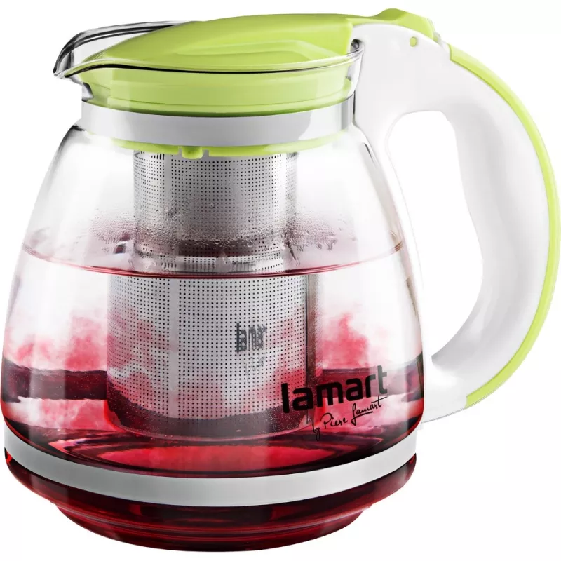 Infuser Glass Lamart LT7028 roheline läbipaistev 13 cm läbimõõt 155 mm kõrgus