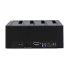 Delock USB 3.0 Dockingstation für 4 x SATA HDD / SSD mit Klon Funktion (64063)