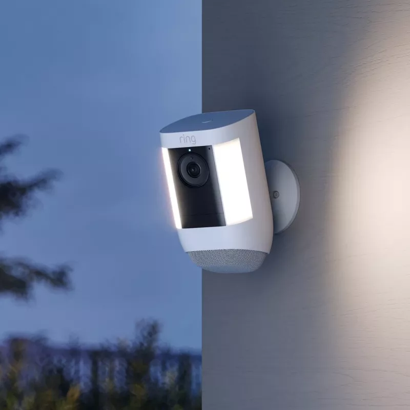 Amazon Ring Spotlight Cam Pro Battery, valge