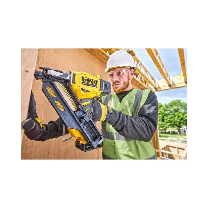 Naelapüstol DeWALT DCN930N-XJ 18V juhtmeta nurgasalvega, 2,8 mm, 5–90 mm klambrid, 55 mahutavus