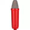 Stuudiokondensaator mikrofon RØDE NT1 Signature Red — kardioidne, 20–20000 Hz, -32 dB tundlikkus, XLR (3 kontaktiga), 313 g