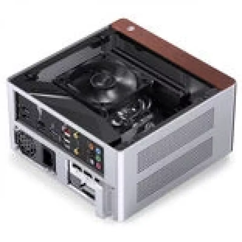 Arvutikorpus Jonsbo NV10 Mini ITX - Hõbedane