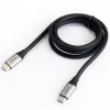 USB-C–USB-C andme- ja laadimiskaabel Unitek C14082ABK 1 m, USB 3.2 Gen 2 (10 Gbit/s), 100 W PD, must