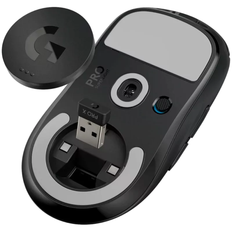 LOGITECH G PRO X SUPERLIGHT 2c kompaktne juhtmevaba mänguhiir - MUST - 2.4GHZ - EER2-933