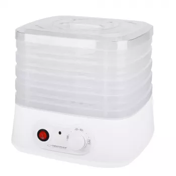 Esperanza EKD004 toidu kuivati, läbipaistev, valge 250 W