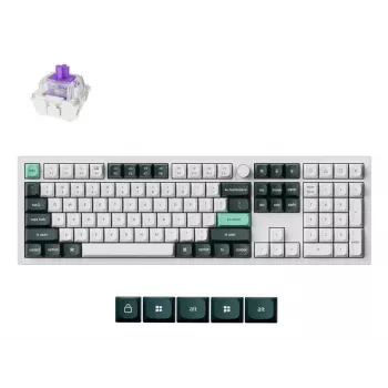 Mehaaniline klaviatuur Keychron Q6 HE QMK Gateron Double‑Rail magnetstabilisaatoritega