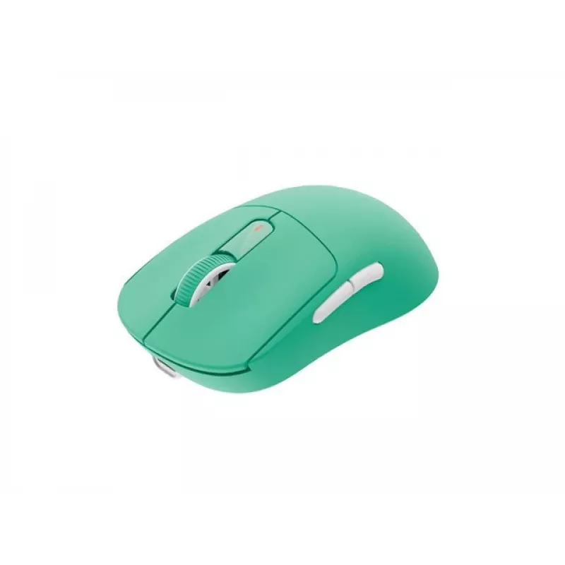 Juhtmevaba hiir Fury Tanto T4 Mint roheline — reguleeritav DPI, USB-vastuvõtja, ergonoomiline disain