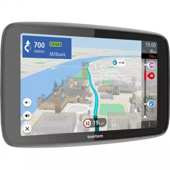 Navigaator TomTom GO Camper Max 7-tolline puuteekraan 32 GB Must