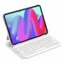 Ümbrise stiilis klaviatuurikott Inateck BK2007 iPad Air 11 tolli (27,9 cm) jaoks — Bluetooth, QWERTZ, 250 mAh aku