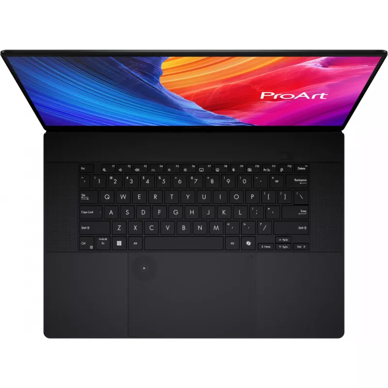 ASUS ProArt P16 H7606WM-RJ041X Copilot+ PC AMD Ryzen AI 9 HX 370 Sülearvuti 40,6 cm (16 tolli) Puuteekraan 3K 32 GB LPDDR5x-SDRAM 2 TB SSD NVIDIA GeForce RTX 5060 Wi-Fi 7 (802.11be) Windows 11 Pro Must