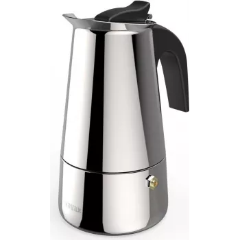 Xavax pliidikohvikann roostevabast terasest 4 tassile, pliidipott, sh induktsioon, 200ml (00111274)